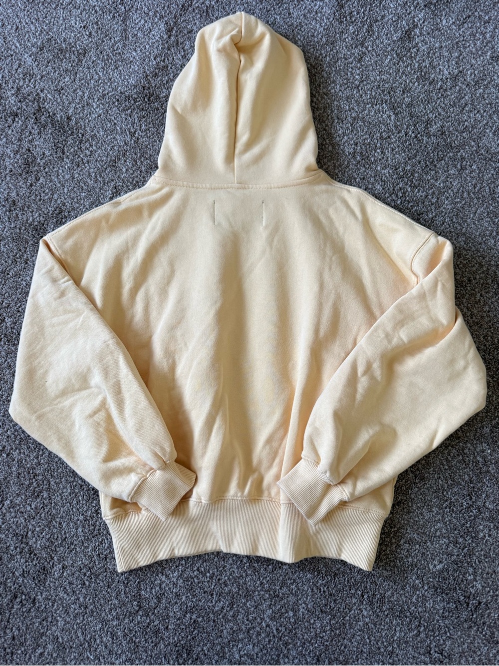 Cold culture hoodie yellow Star Embroidered size xs - Picture 5 of 6